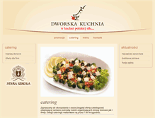 Tablet Screenshot of dworskakuchnia.eu